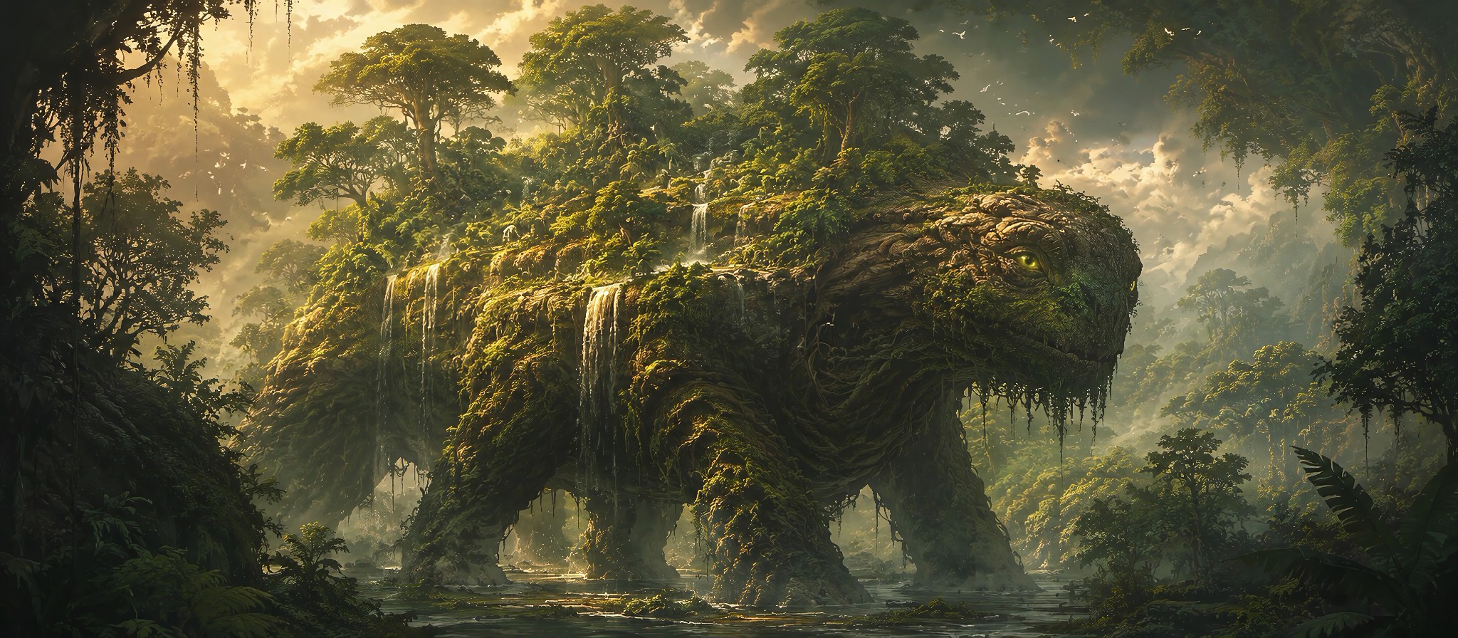 Behemoth in the Grasslands